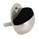 Tope Puerta Media Luna Cromado 41X47 Mm.