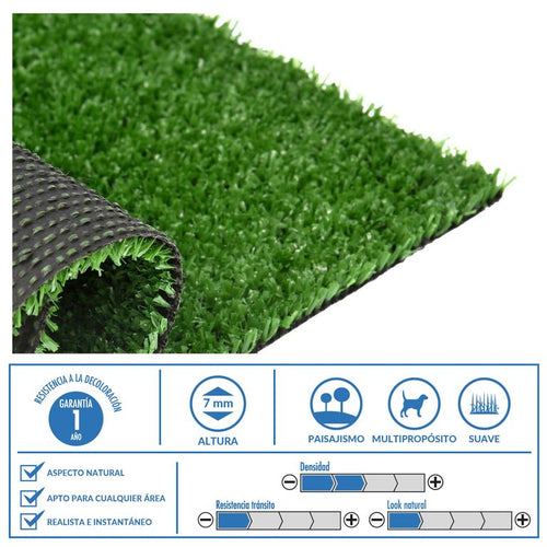 Pasto Sintetico 7 Mm 1X4 M