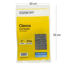 Clavo Corriente 4 Pulg , Bolsa 2,5Kgs
