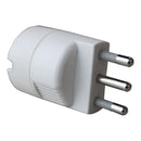 Adaptador Schuko 16A blanco