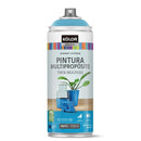 Pintura Esmalte Base Agua Spray 0.4 l Mate celeste