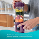 Licuadora Individual Inalambrica 0.5 Litros Morado Blast Passion Fruit