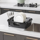 Secaplatos Plastico 34X43X12,6 Cm Negro