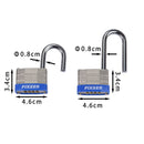 Pack 2 Candados Laminados Con Clave