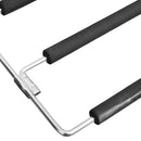 Colgador de ropa metal con 5 barras con espuma