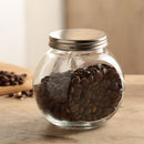 Frasco Redondo Con Tapa Silver Vidrio 200 Ml