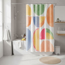 Cortina Bano Tela Blocks 178x180 cm