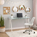 Silla Escritorio Zurich Blanco 47,5X91,5X58 Cm