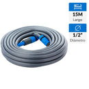 Manguera Malla 1/2 Pulg 15 M Con Accesorios
