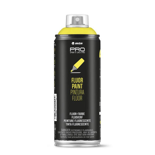 Pintura en Spray 0.4 Fluor l Mate Amarillo