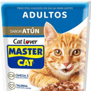 Alimento humedo trocitos jugosos para gatos, sabor atun 85g