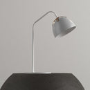 Lampara de Mesa Travola 1 Luz Gu10 Blanco