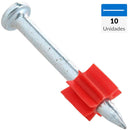 Clavo Disparo Sdm 3,7 X 38 Mm 10 Unidades