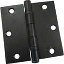 Bisagra 3½x3½ acero negro colonial blister