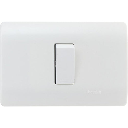 Interruptor simple 9/12 16 A Genesis Blanco