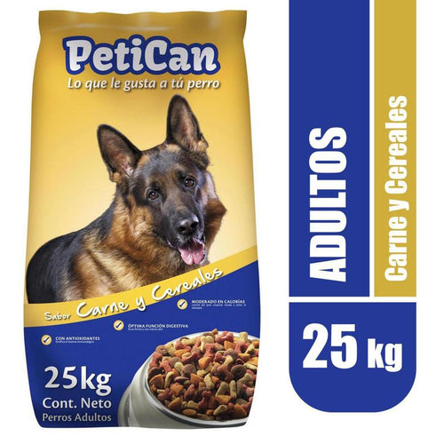 Alimento Para Perro Adulto Carne Cereales 25 Kg