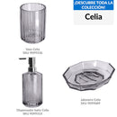 Dispensador De Jabon Celia Gris