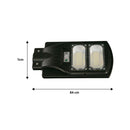 Foco Led Solar Exterior con Control Luz Fria 100 W IP44