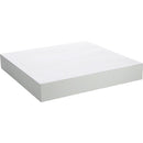 Repisa Melamina 1 Nivel(es) 25x25x3.8 cm Blanco
