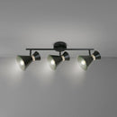 Foco Interior Direccional Savannah 3 Luces Metal Negro