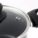 Olla de Aluminio 16 cm 1,7 Lts Negro