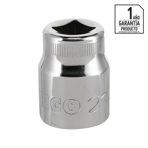 Dado poligonal 1/2"x21 mm acero