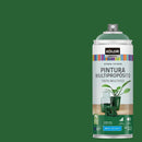 Pintura Esmalte Base Agua Spray 0.4 l Brillante verde
