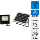 Reflector Solar 7 W Ip 65 650 Lm Luz Fria