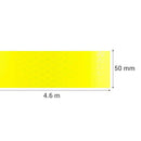 Cinta reflectante 4,6 m amarillo