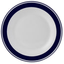 Juego de Loza 16 Piezas Porcelana Borde Blanco