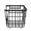 Canasto Metal Negro Apilab Pdq