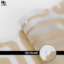 Cortina Bano 178x180 cm Linea Beige