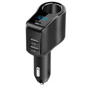 Multicargador de auto Usb x 2 + Tipo C