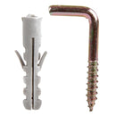 Tornillo Escuadra Concreto 1 10 mm 10 unidad(es)