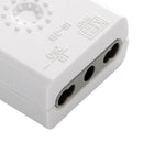 Enchufe hembra volante 10/16A 2P+T Blanco