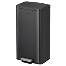 Basurero de Bolsa 50x70 cm 30 Litros Metal Negro Mate