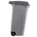 Basurero Contenedor 93 Litros Gris