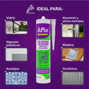 Afix Silicona Multiuso Transparente 0,280Lt