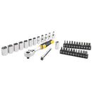 Set Mecanico De Dados 1/4 Pulg 37 Piezas