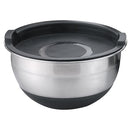 Bowl Con Tapa Acero Inoxidable Redonda 24X24 Cm Plateado