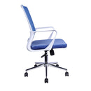 Silla Escritorio Ejecutiva Hl-2279Bl Azul, Blanco