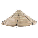 Paraguas Grande De Totora Para Jardin Y Exteriores