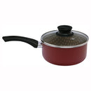 Olla de Aluminio 18 cm 2 Lts Rojo
