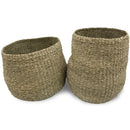 Canasto Decorativo Hierba Marina 35X45 Cm