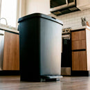 Papelero 25 Litros Plastico Negro
