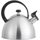 Tetera 2.5 l Acero Inoxidable Gris/Negro