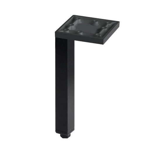 Pata aluminio 40x300mm negra