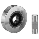 Rueda Para Porton Al Piso 75 Mm Accesorios Repuestos Duraderos