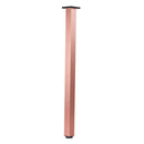 Pata cofren aluminio 710mm cobre