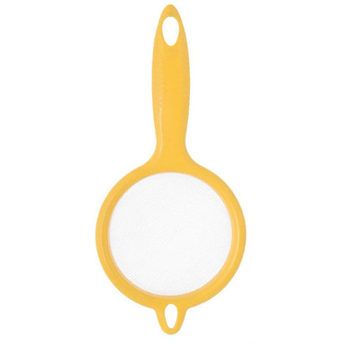 Colador Cocina Malla Fina Amarillo 10cm o 18cm